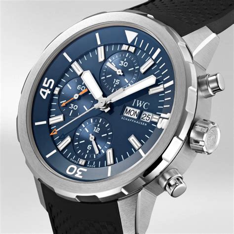 iwc aquatimer cousteau